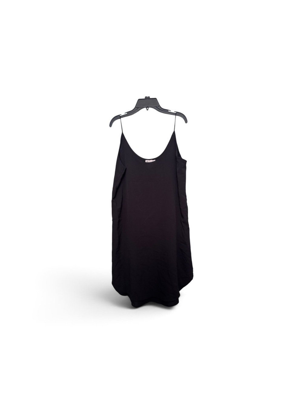 Lila Rose Black Slip dress with Thin Straps